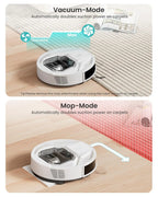 Smart Robot Vacuum with Carpet Detection and WiFi Control