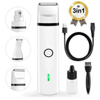 Rechargeable 3-in-1 Pet Nail Grinder and Grooming Tool