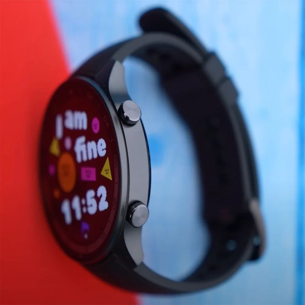 1.43” Wear OS Smartwatch with GPS and 32GB Storage
