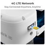 8MP 4G Solar Wireless Outdoor PT Camera with Zoom