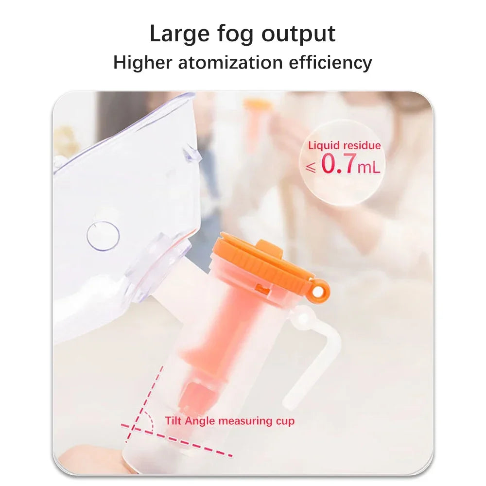 Quiet Rechargeable Nebulizer for Home and Travel Use