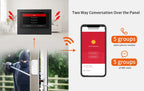 7" Touchscreen Home Alarm System with 4G & WiFi Support