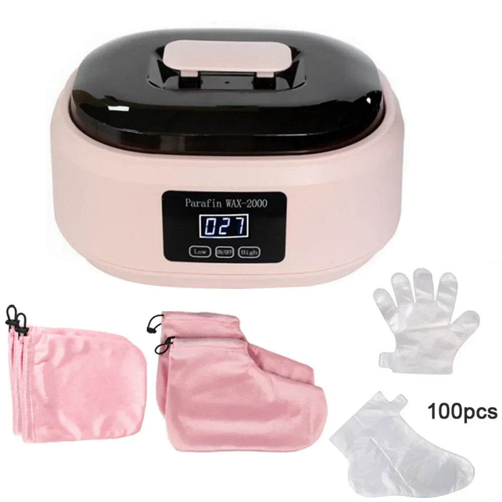 Professional 2L Wax Heater Set with Dual Temp Control