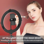 10-inch LED Selfie Ring Light 10inch With Stand