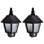 2-Pack Solar Motion Sensor Wall Lights – Waterproof, Rechargeable, Easy Install