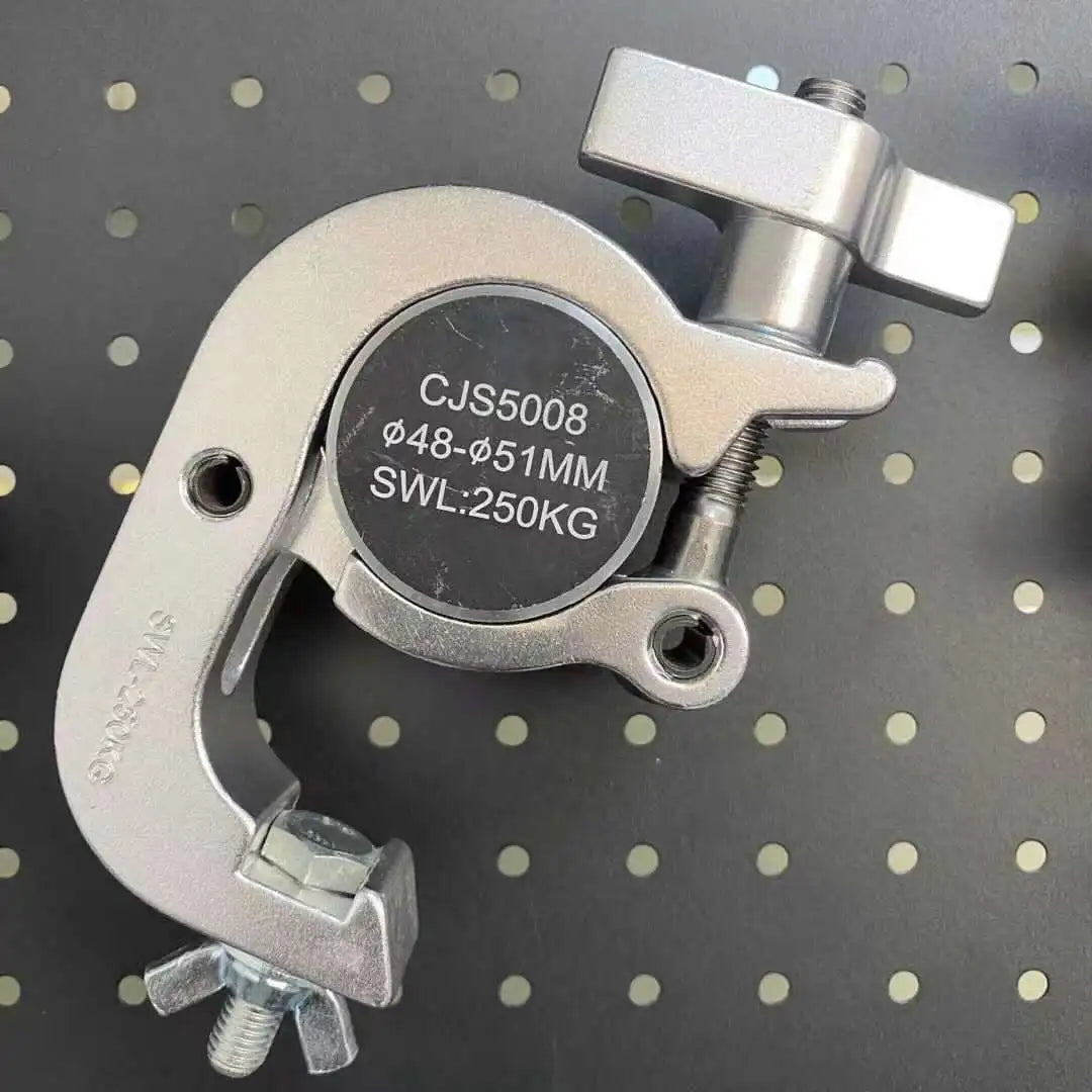 2" Aluminum Trigger Clamp for Stage Truss Lights – 250kg Load Capacity