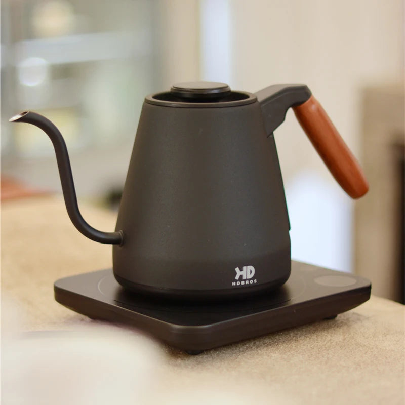 0.8L Electric Pour Over Coffee Kettle – Fast Boil, Anti-Dry Protection, Gooseneck Spout