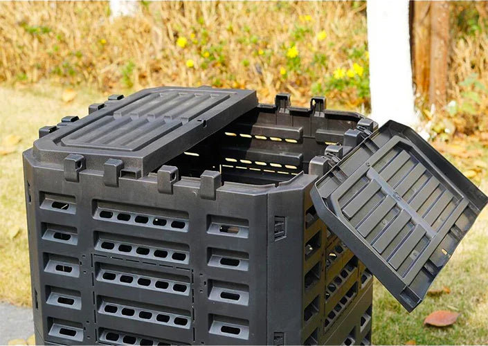 Plastic Compost Bin for Garden Waste & Kitchen Scraps