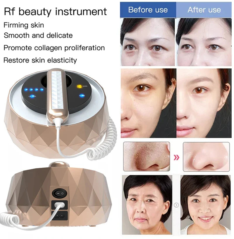 Home Use RF Skin Firming Machine with 3 Treatment Heads