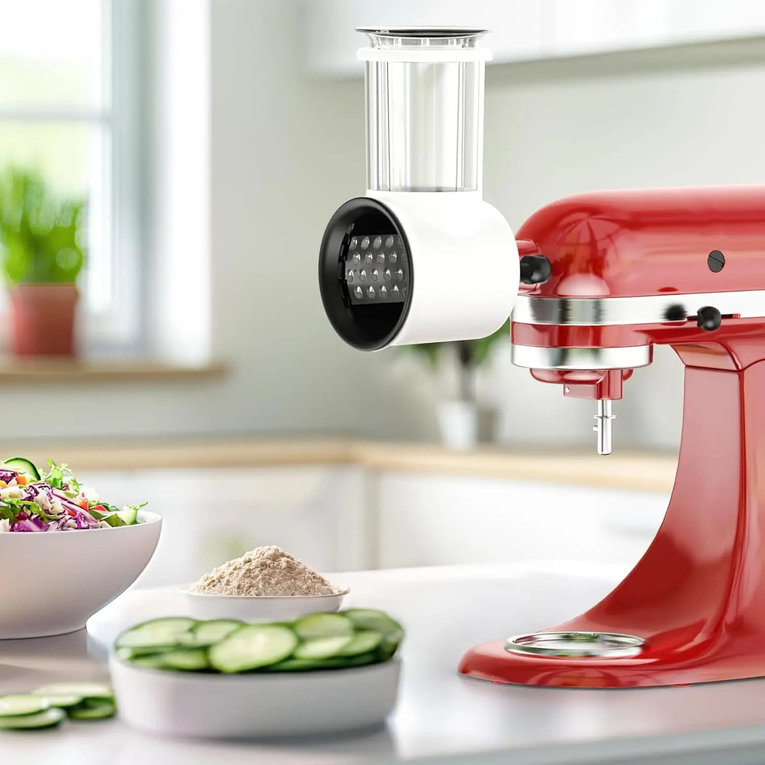 KitchenAid Stand Mixer Cheese Grater Attachment, 5 Blades