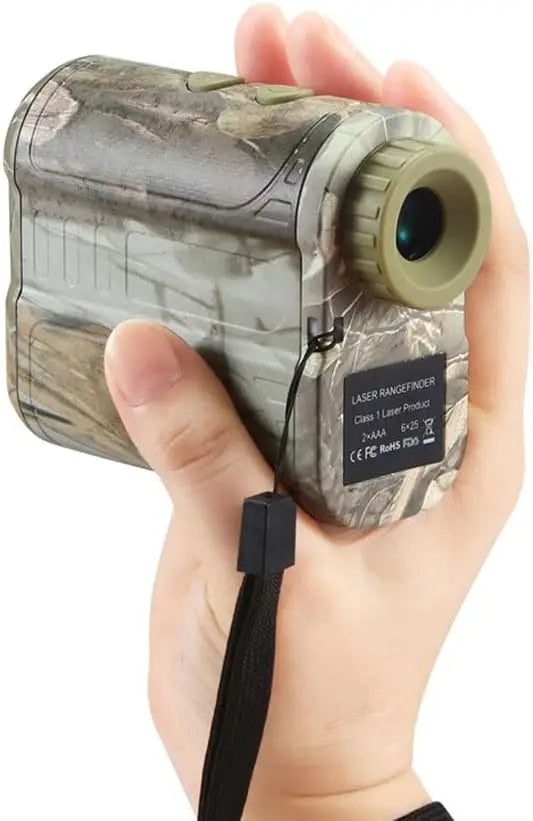 600m Laser Distance Meter with 6X Magnification – Golf, Hunting & Outdoor Measurement Tool