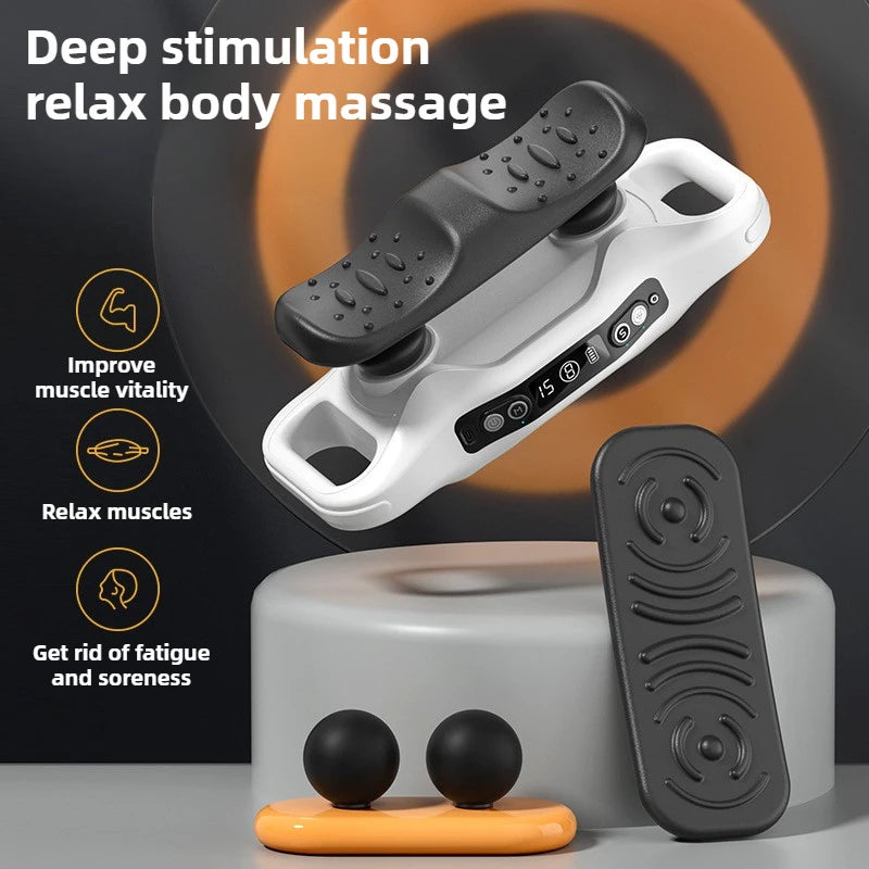 Cordless Deep Tissue Vibration Massage Gun for Home and Travel Use