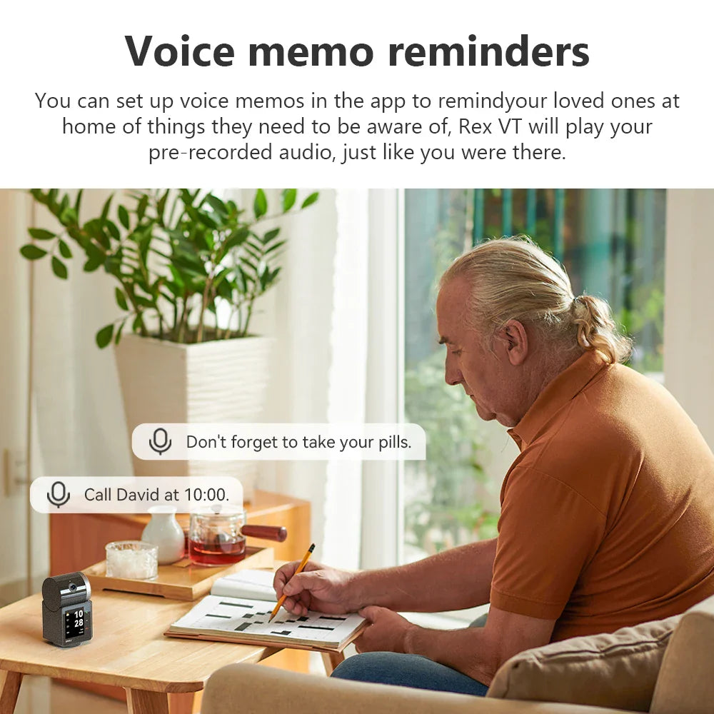 AI-Powered Home Camera with 3.6mm Lens, No Battery