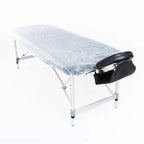 15 Disposable Massage Table Sheet Covers – 2-Ply Non-Woven, 180x55cm, Elastic Edges