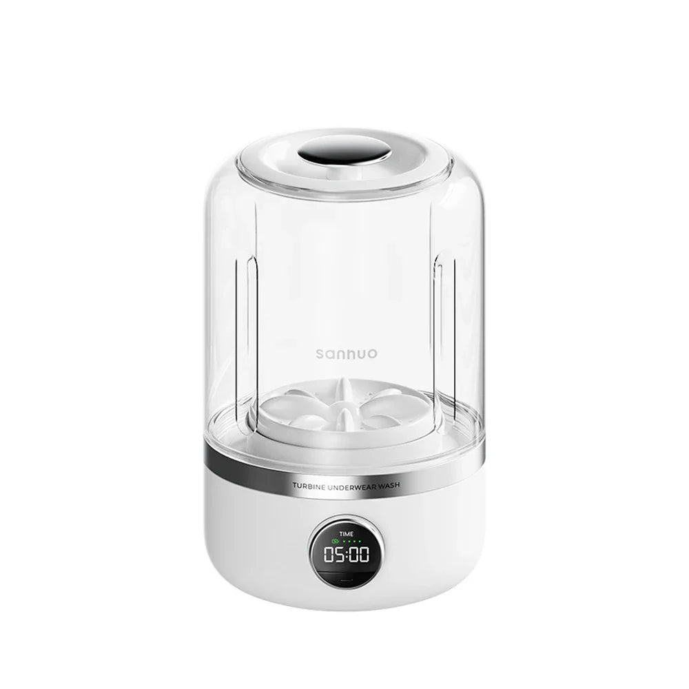 1L Portable Mini Washing Machine with USB Rechargeable Battery