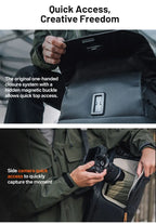 Waterproof 20L Photography Backpack for DSLR & Accessories