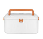 Multi-Power 1.8L Electric Lunch Box Durable Stainless Steel Food Warmer for Travel & Outdoor Use