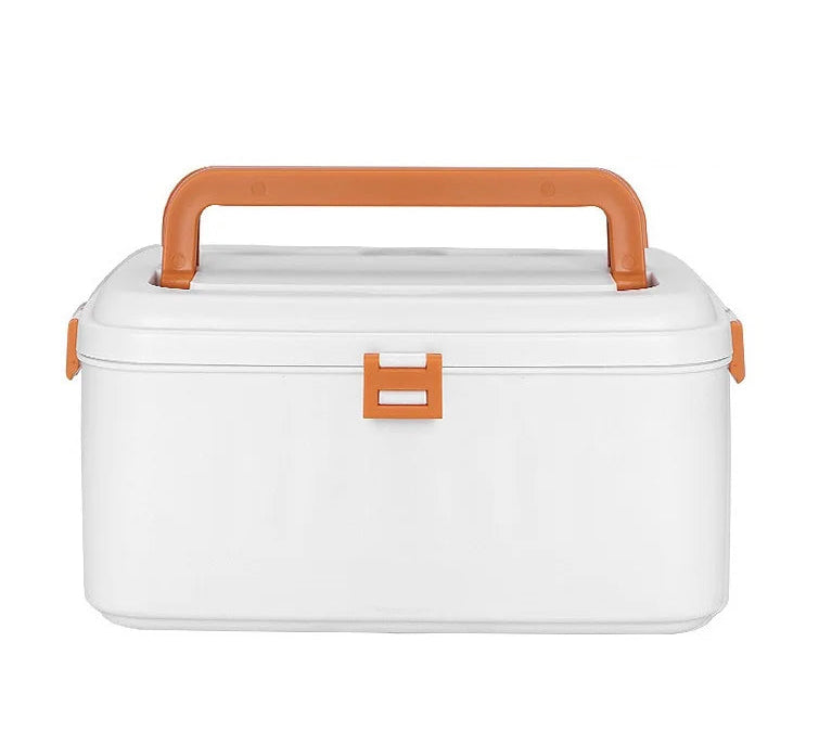 Multi-Power 1.8L Electric Lunch Box Durable Stainless Steel Food Warmer for Travel & Outdoor Use