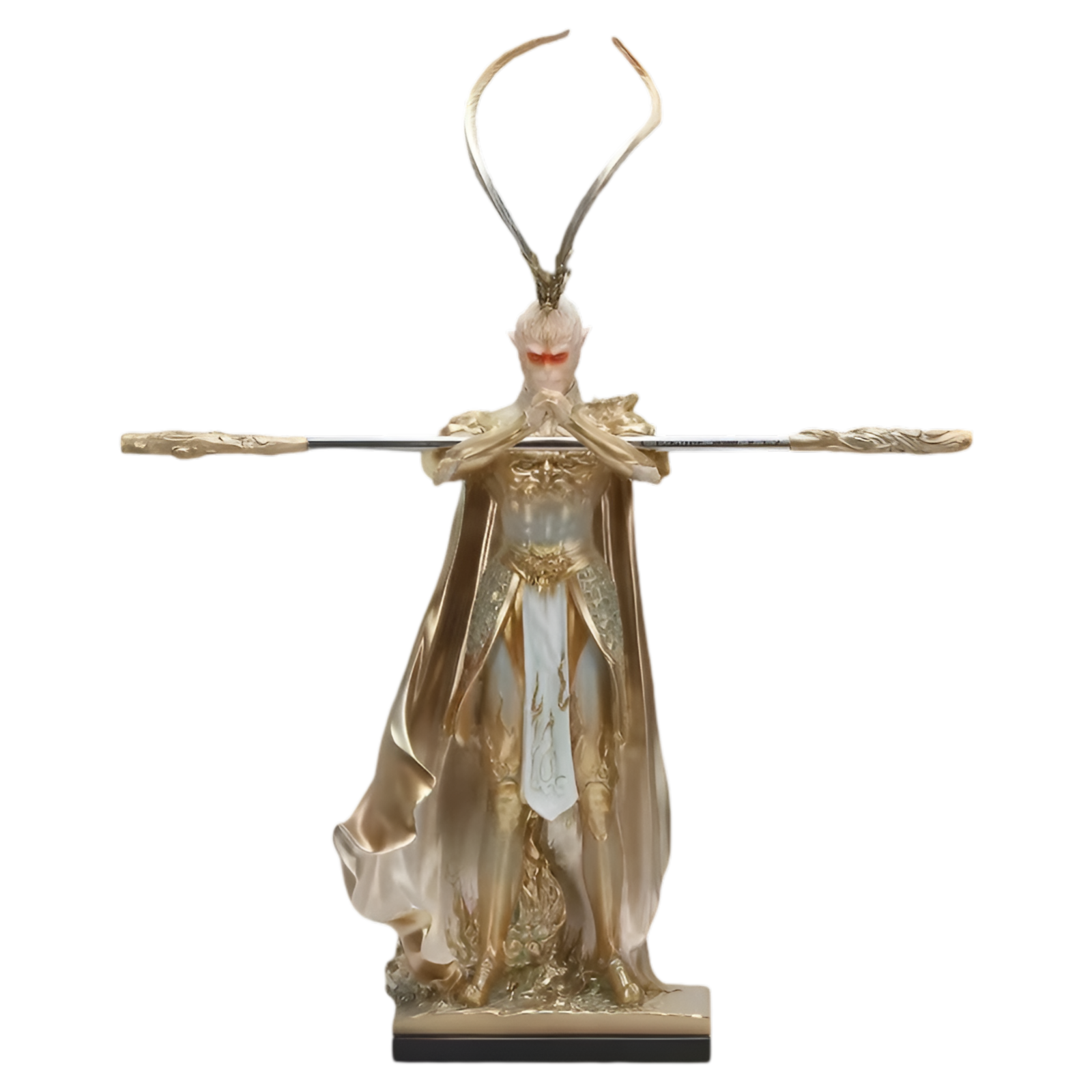 Chinese Monkey King Desktop Statue – 38cm Resin Figurine for Home or Office Decor