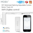 165" WiFi Motorized Curtain Track – App & Voice Control