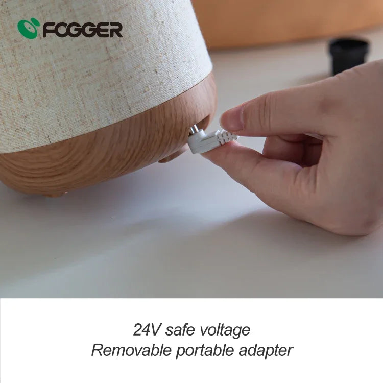200ml Home Aroma Humidifier with Fabric Cover & Lamp