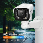 Outdoor 4K IP Camera with 30x Optical Zoom & Vehicle Detection SONY IMX415 30X