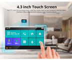 Home Security Alarm Kit with Touch Display, App Control & Alexa/Google Assistant
