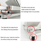 1cm Stainless Steel Wire Cheese Slicer Compact Aluminum Cutter for Soft Cheese & Sausages