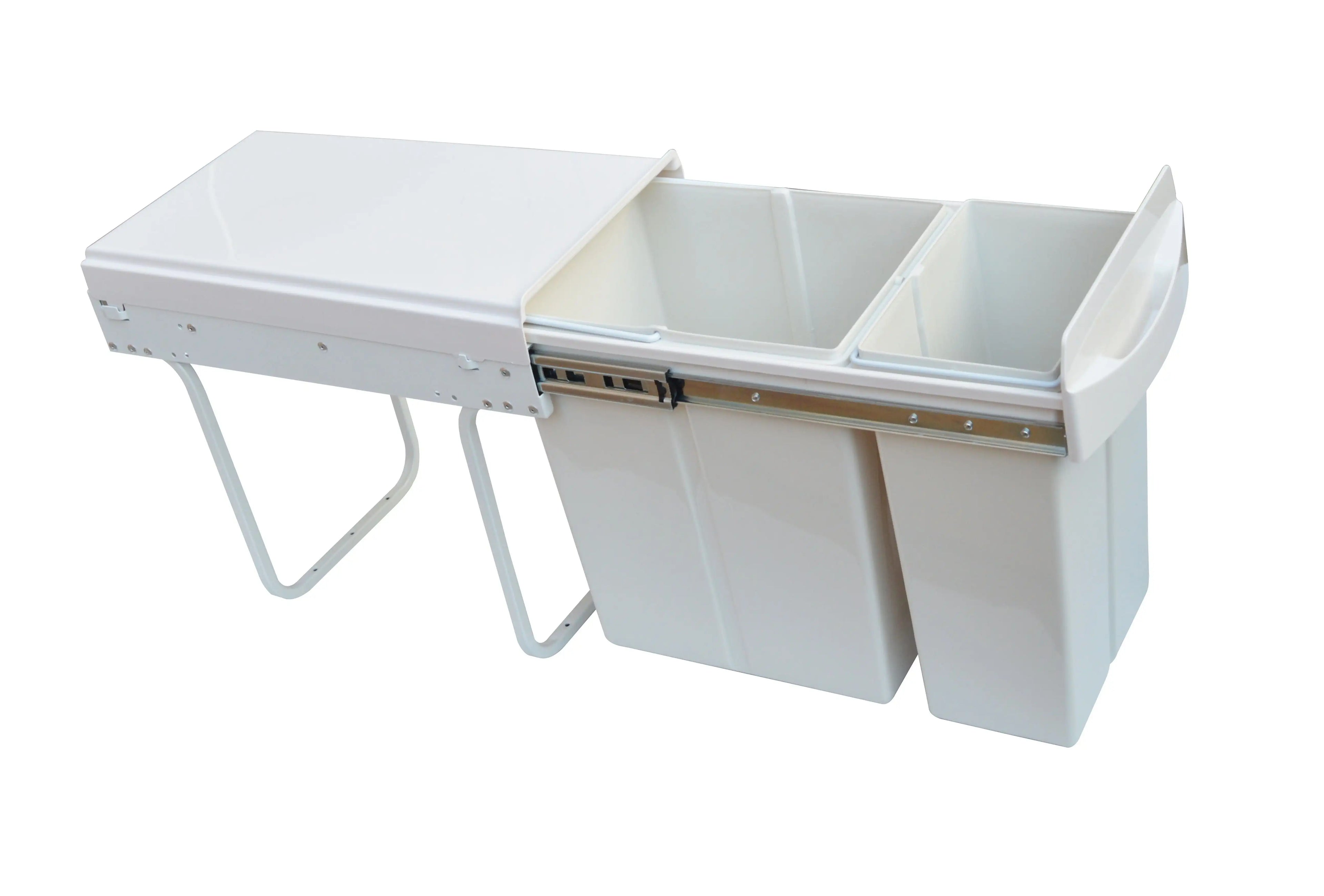 30L Pull-Out Dual Compartment Kitchen Bin – 10L + 20L for 300mm Cabinet