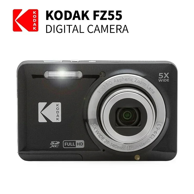 16MP Digital Camera with 5X Zoom and 1080P Silver