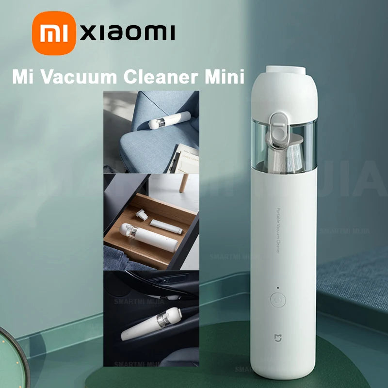 2-in-1 Portable Vacuum with One Touch Dust Disposal