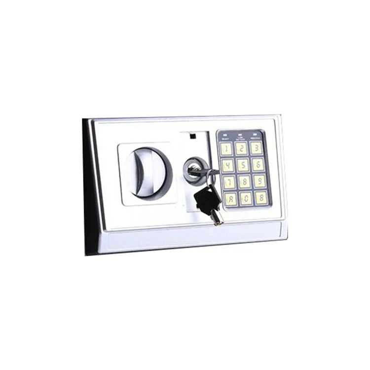 Digital Electronic Safe Box with Keypad and Keys – 38cm