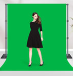2.1x2.1m Adjustable Photography Backdrop Stand with Clips
