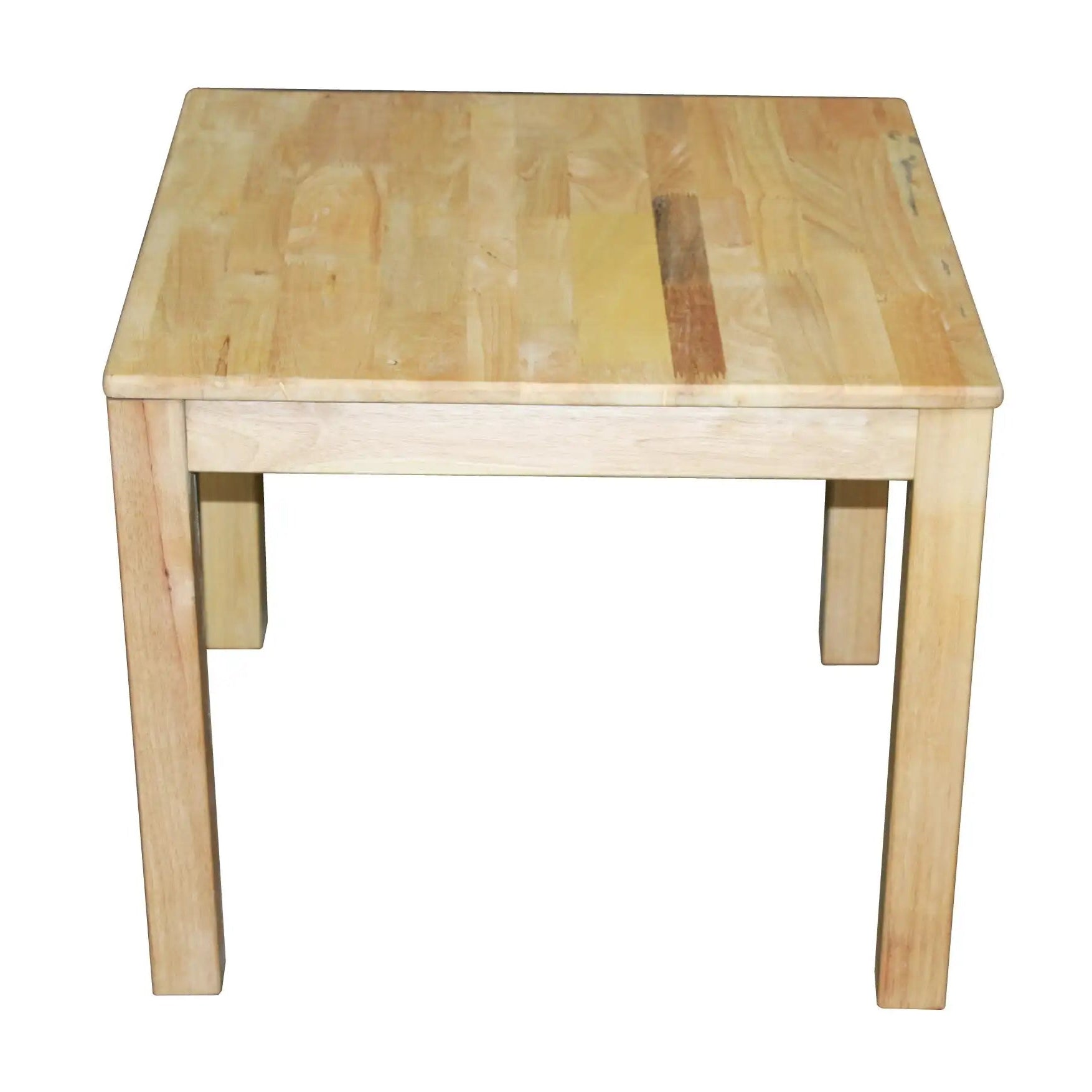 60cm Rubberwood Square Table – Durable Wooden Table for Home or Classroom