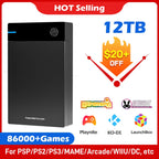 12TB Plug & Play Retro Gaming HDD with 86,000+ Games MS 12T DUO HDD T3