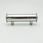 2-Inch Stainless Steel Reflux Condenser 8-Tube Cooling, 200mm, 304 Steel, Tri-Clamp Fitting