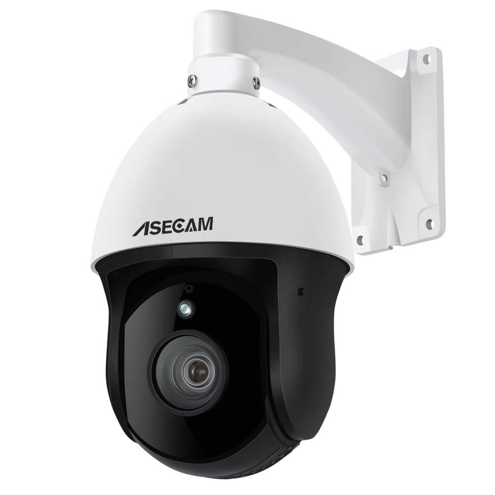 4K Outdoor PTZ Dome Camera with 30X Optical Zoom 8MP 4K Add 128G Card