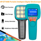 Rechargeable Stroboscope Tachometer with 8-Hour Battery Life