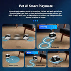 Intelligent Home Robot with 1080p Camera and Real-Time Monitoring
