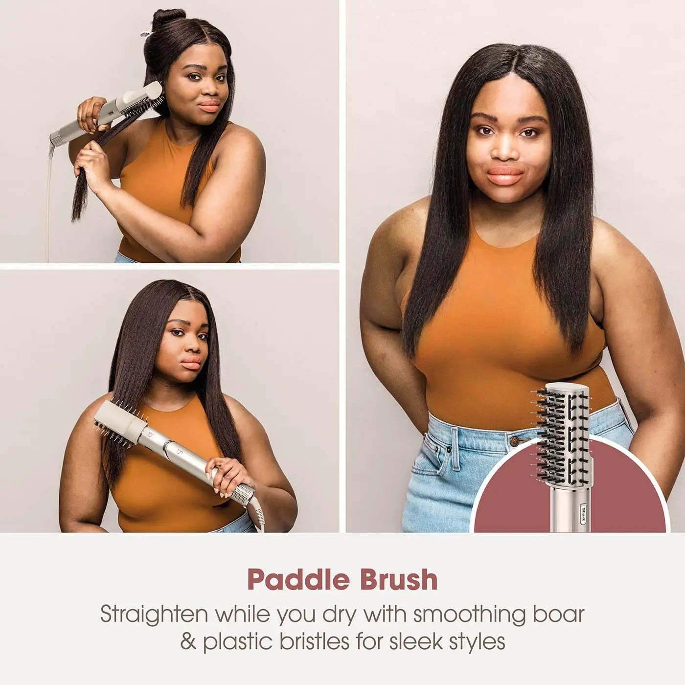 5-in-1 Hair Styler and Dryer with Curling Tools