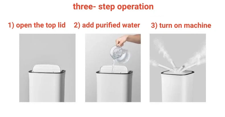 16L Smart Ultrasonic Air Humidifier with Sterilization 220V