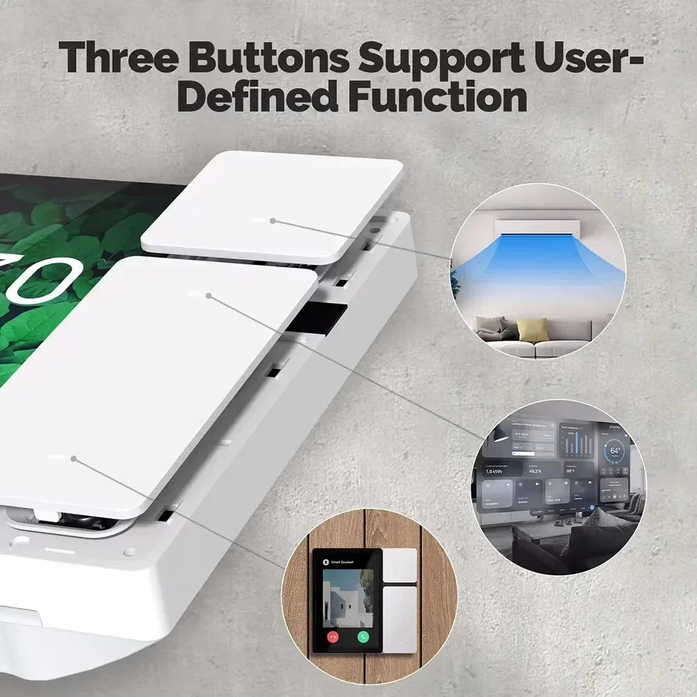 3.5 inch Smart Home Control Panel with Touchscreen & IR Remote