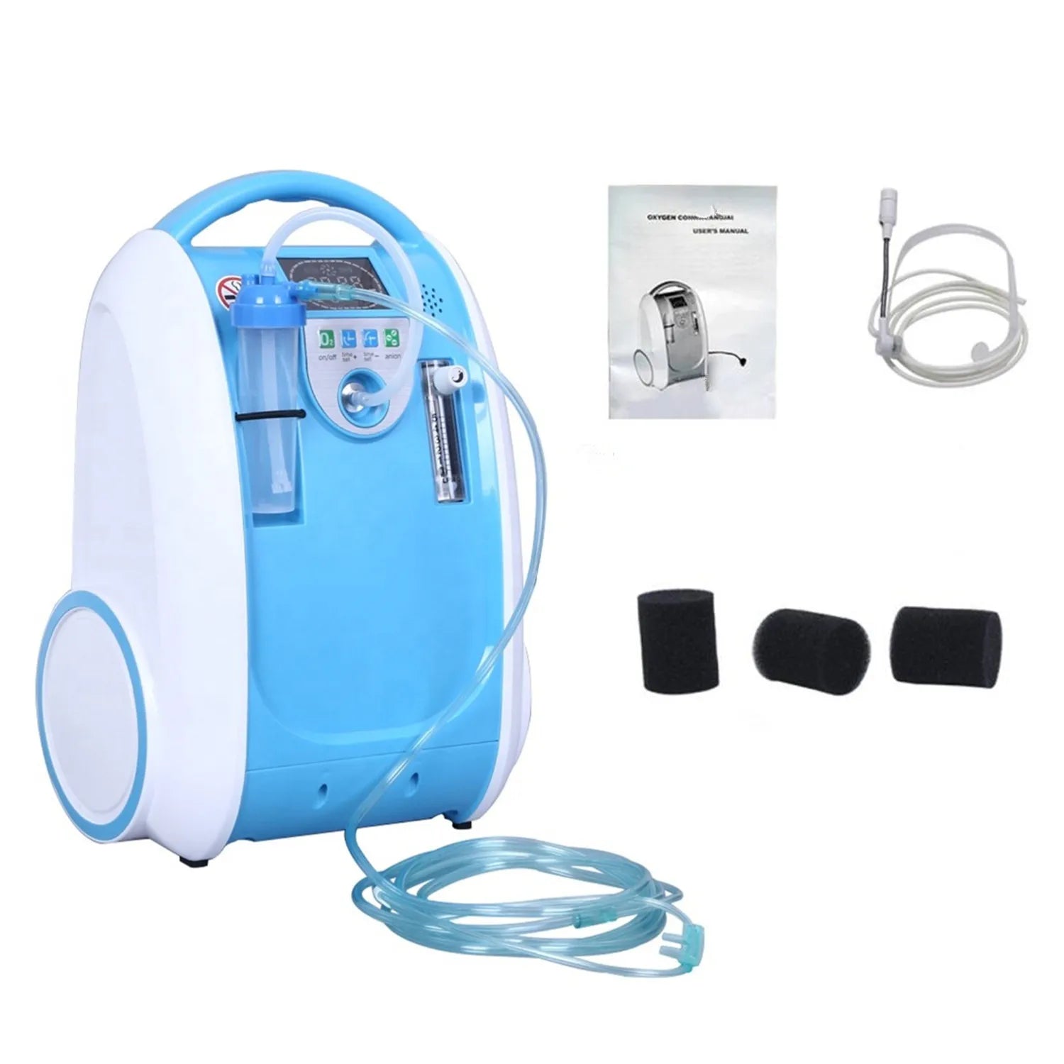 1–5L Adjustable Oxygen Concentrator for Home Use