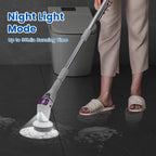 Rechargeable Bathroom Scrubber – Multifunctional Spin Brush for Home Cleaning