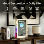 10.1" Smart HD Digital Frame with Clock, Crypto Ticker, Weather & Stock Widgets