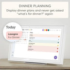 10" Smart Family Calendar & Chore Chart with Touchscreen Display