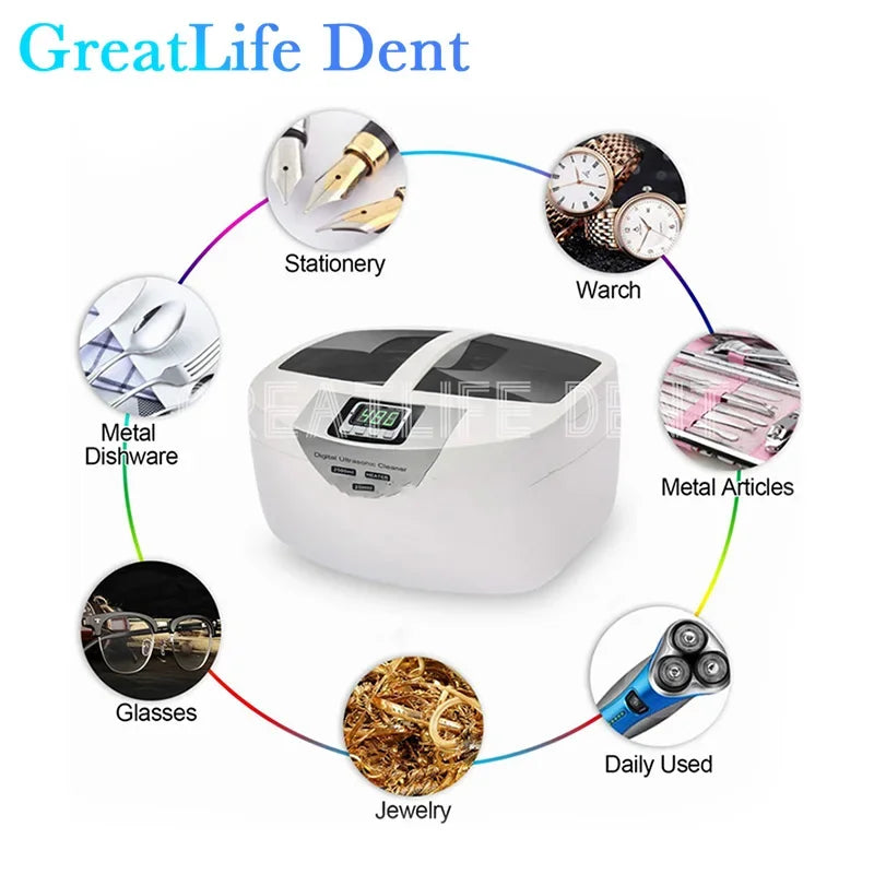 2.5L Ultrasonic Cleaner for Jewelry and Glasses