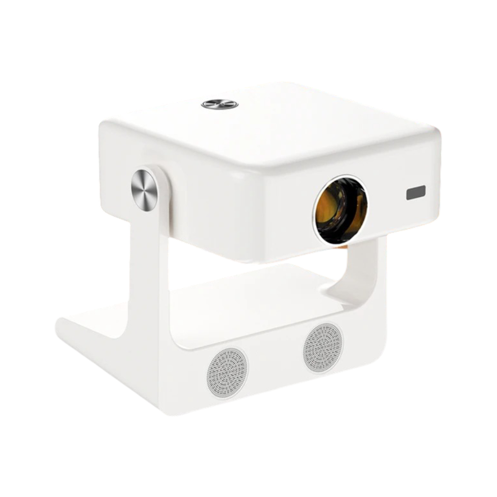 600ANSI Mini Home Projector with Bluetooth and 4K Support, D1 Android version