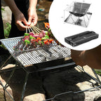 Compact Charcoal BBQ Grill for Outdoor Cooking