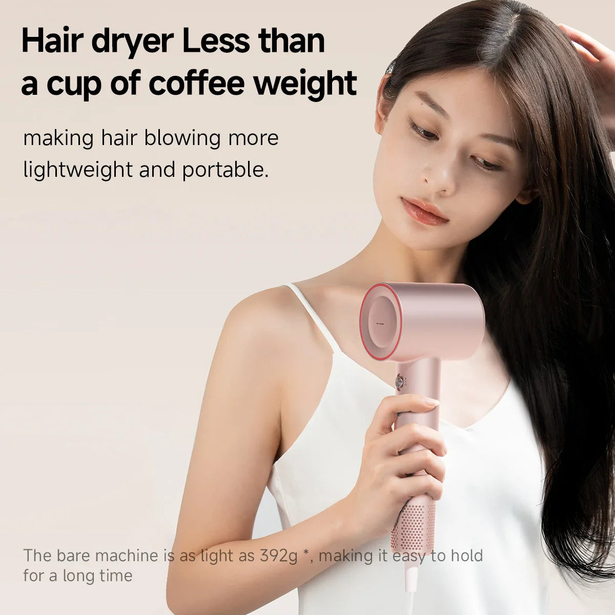 Lightweight Professional Hair Dryer with Temperature Control